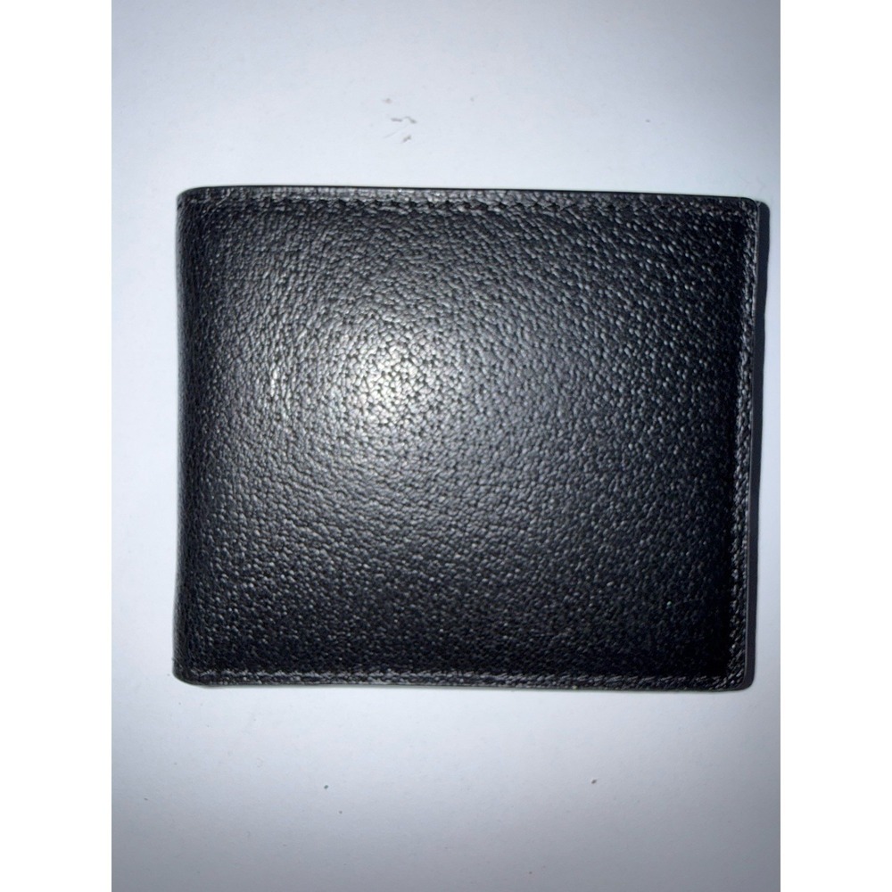 Jack spade New York Barrow Leather Wallet In Admiral Black‎ Bi-Fold L